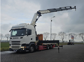 Camión caja abierta SCANIA R 450