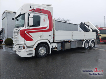 Camión caja abierta SCANIA R 580