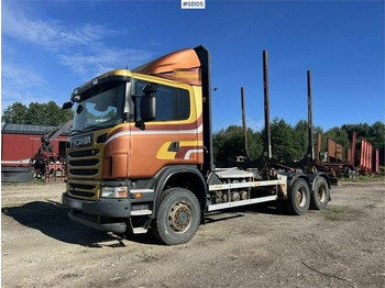 Camión forestal SCANIA G 480