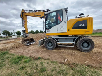 Excavadora de ruedas LIEBHERR A 914