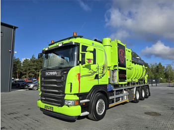 Limpieza de alcantarillado Scania Disab Centurion P210/9 Suction-blowing vacuum load: foto 4