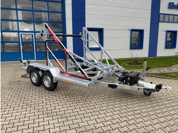 Remolque Vermietung / Kabelanhänger 3500KG E-Winde / Nutzlast 2749KG / Kabeltrommel-Anhänger / Glasfaser / 1 Woche: foto 3