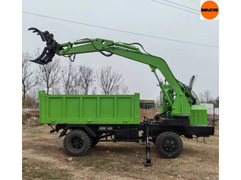 Autocargador nuevo NEW Forwarder Forest Trailer HDS Crane 2 tons MAXUS НОВИЙ Форвардер Лісовий Причіп HDS Кран 2 тонни MAXUS: foto 3