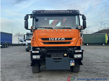 Camión volquete, Camión grúa Iveco Trakker 330 4x4 Meiller+Kran+Winterdienst: foto 3