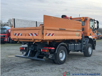 Camión volquete, Camión grúa Iveco Trakker 330 4x4 Meiller+Kran+Winterdienst: foto 2