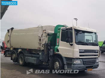 Camión de basura DAF CF75.250 6X2 NL-Truck Lift+Lenkachse Haller SLF 23 m3 Zoeller EEV: foto 4