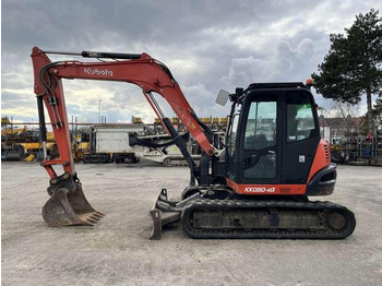 Excavadora de cadenas Kubota KX080-4A: foto 5