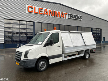 Camión de basura Volkswagen Crafter 2.5 TDI Terberg zijlader Just 115.247 Km!: foto 2