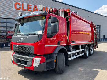 Camión de basura Volvo FE 320 Euro 6 GeesinkNorba 22m³ + Maxilift laadkraan: foto 3