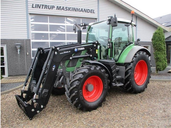 Tractor Fendt 514 Vario med frontlæsser og frontlift: foto 2