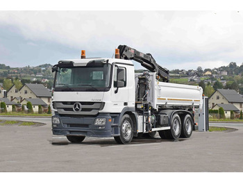 Camión volquete, Camión grúa Mercedes-Benz ACTROS 2641 * HIAB 144 B-2 DUO * 6x4 *TOPZUSTAND: foto 2