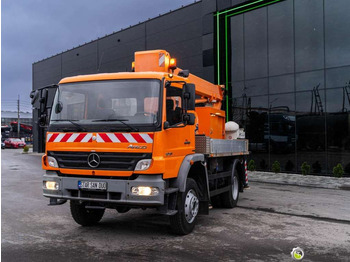 Camión con plataforma elevadora MERCEDES-BENZ Atego 1018