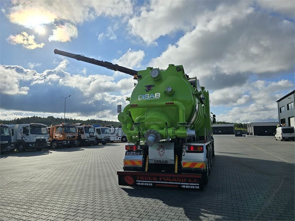 Limpieza de alcantarillado Scania Disab Centurion P210/9 Suction-blowing vacuum load: foto 29