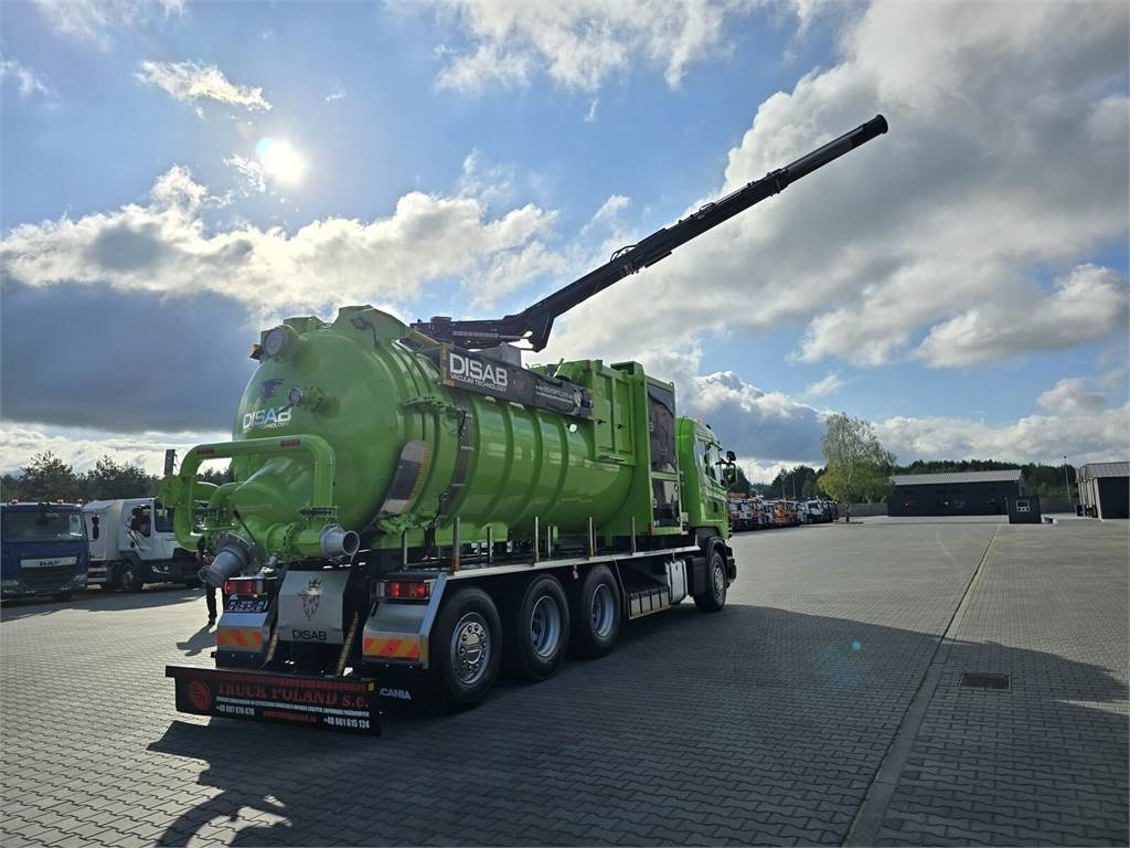 Limpieza de alcantarillado Scania Disab Centurion P210/9 Suction-blowing vacuum load: foto 26