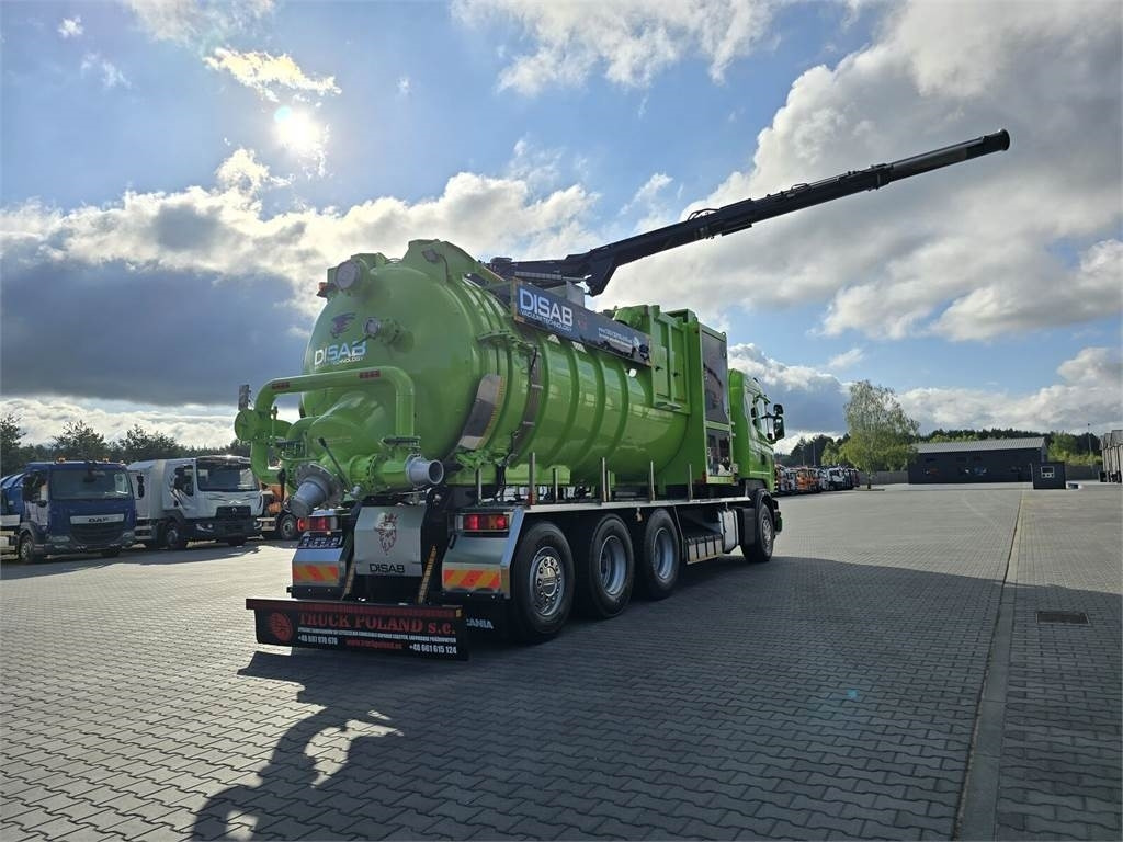 Limpieza de alcantarillado Scania Disab Centurion P210/9 Suction-blowing vacuum load: foto 27