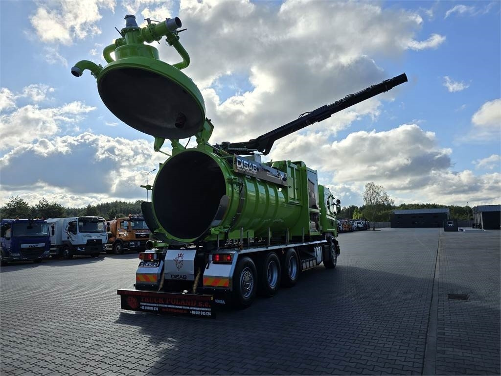 Limpieza de alcantarillado Scania Disab Centurion P210/9 Suction-blowing vacuum load: foto 30