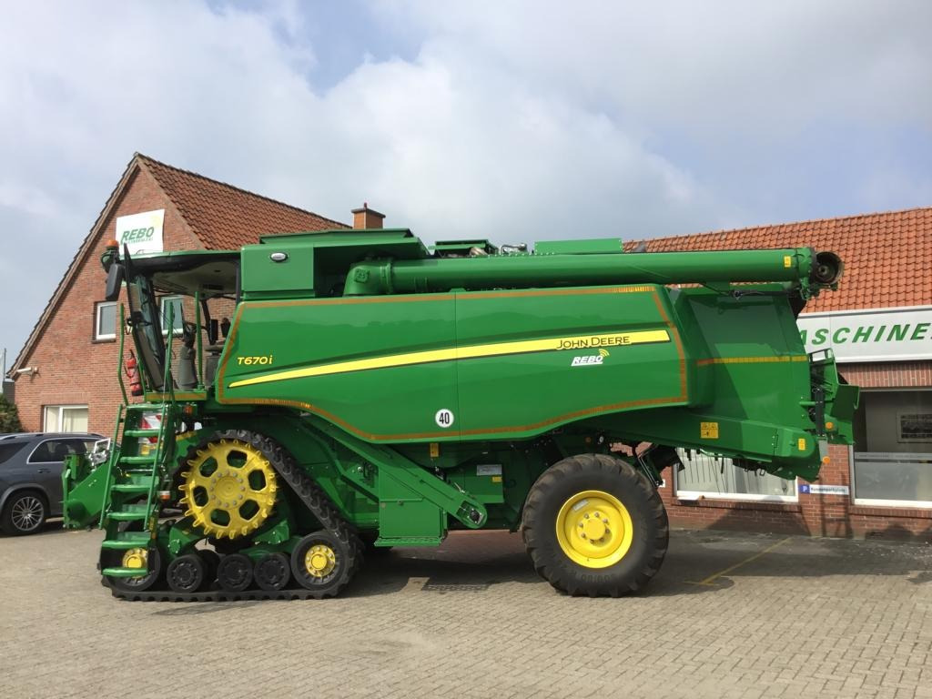 Cosechadora de granos John Deere MÄHDRESCHER T670 LL: foto 29