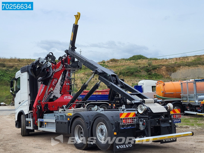 Camión multibasculante, Camión grúa nuevo Volvo FH 500 6X2 PENZ 15Z9.50E Crane Hyva 20T HOOK Euro 6: foto 12