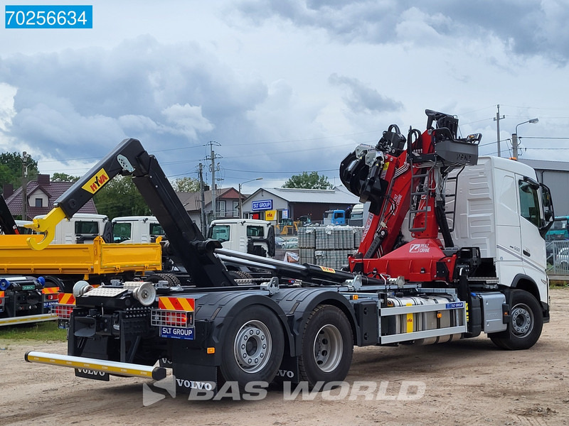 Camión multibasculante, Camión grúa nuevo Volvo FH 500 6X2 PENZ 15Z9.50E Crane Hyva 20T HOOK Euro 6: foto 13