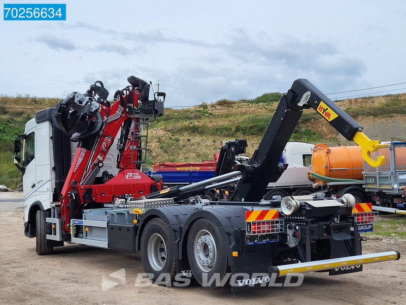 Camión multibasculante, Camión grúa nuevo Volvo FH 500 6X2 PENZ 15Z9.50E Crane Hyva 20T HOOK Euro 6: foto 10