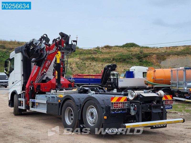 Camión multibasculante, Camión grúa nuevo Volvo FH 500 6X2 PENZ 15Z9.50E Crane Hyva 20T HOOK Euro 6: foto 20