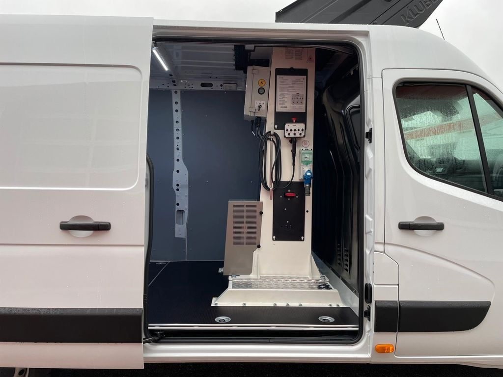 Camión con plataforma elevadora, Furgoneta Renault Master Neu Hubarbeitsbühne KLUBB KL32 EURO6d: foto 6