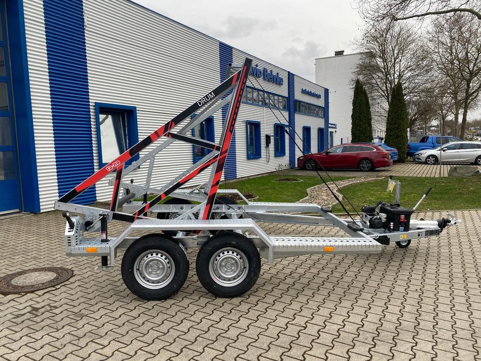 Remolque Vermietung / Kabelanhänger 3500KG E-Winde / Nutzlast 2749KG / Kabeltrommel-Anhänger / Glasfaser / 1 Woche: foto 11