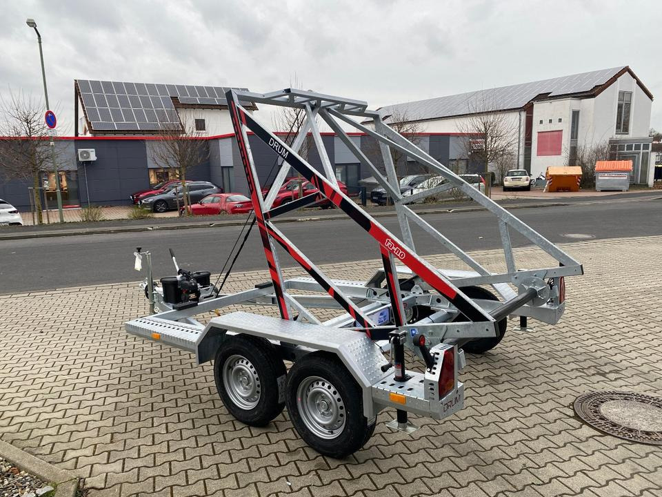 Remolque Vermietung / Kabelanhänger 3500KG E-Winde / Nutzlast 2749KG / Kabeltrommel-Anhänger / Glasfaser / 1 Woche: foto 13