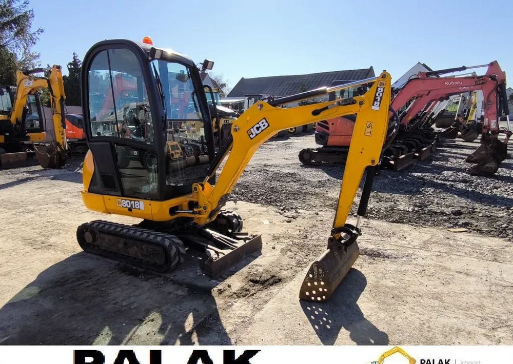 Miniexcavadora JCB Mini koparka  JCB 8018  , 2017 rok: foto 8