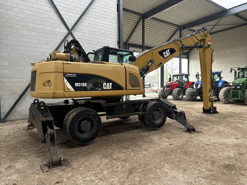 Excavadora de ruedas Caterpillar M318D MH Generator // Quick coupler: foto 8