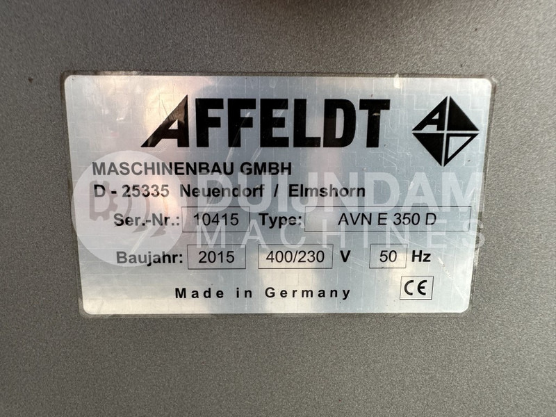 Máquina de embalaje Affeldt AVN E 350 D: foto 7