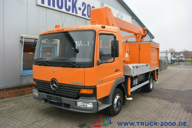 Camión con plataforma elevadora Mercedes-Benz Atego 815 Wumag WT170 17 m seitl. Auslage 11.3 m: foto 8