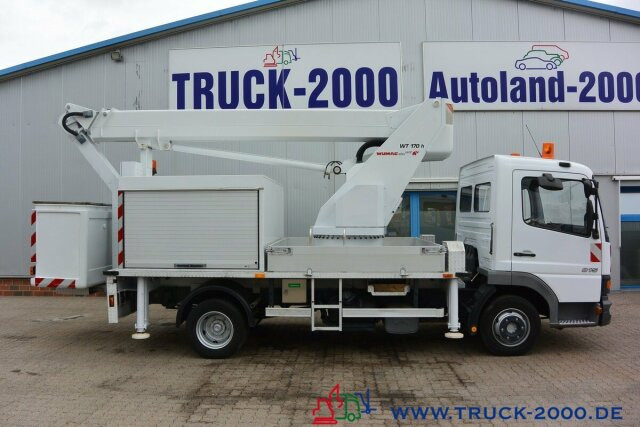 Camión con plataforma elevadora Mercedes-Benz Atego 815 Wumag WT170 17 m seitl. Auslage 11.3 m: foto 15