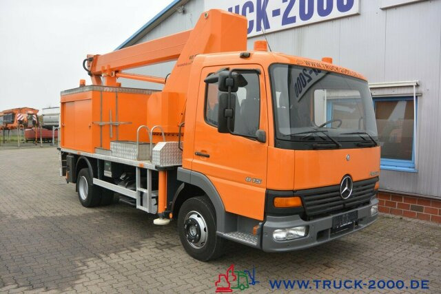 Camión con plataforma elevadora Mercedes-Benz Atego 815 Wumag WT170 17 m seitl. Auslage 11.3 m: foto 11