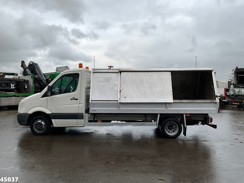 Camión de basura Volkswagen Crafter 2.5 TDI Terberg zijlader Just 115.247 Km!: foto 10