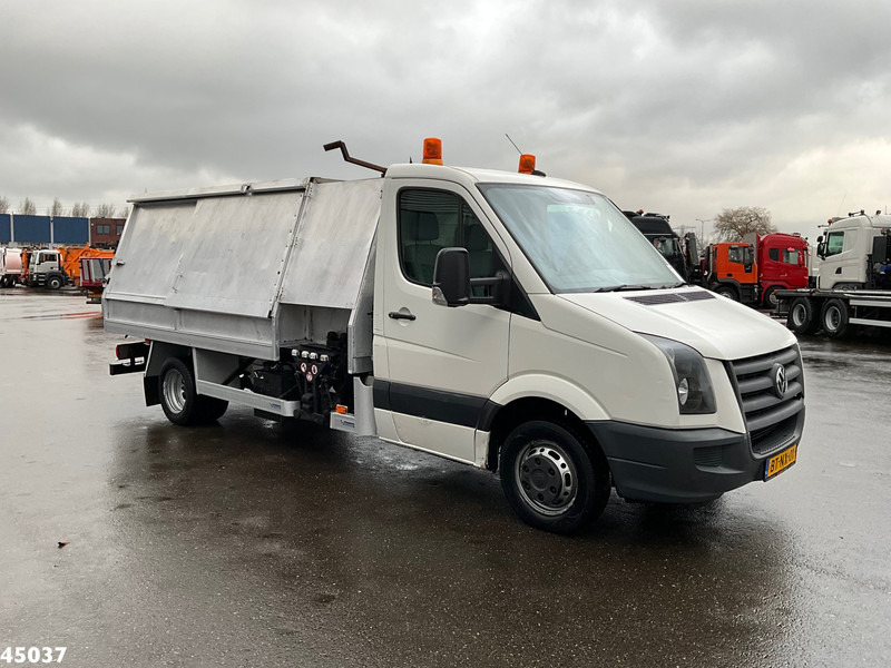 Camión de basura Volkswagen Crafter 2.5 TDI Terberg zijlader Just 115.247 Km!: foto 13