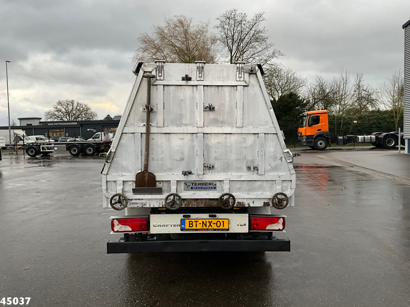 Camión de basura Volkswagen Crafter 2.5 TDI Terberg zijlader Just 115.247 Km!: foto 6