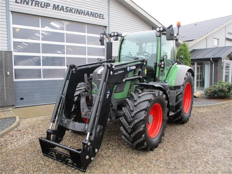 Tractor Fendt 514 Vario med frontlæsser og frontlift: foto 9