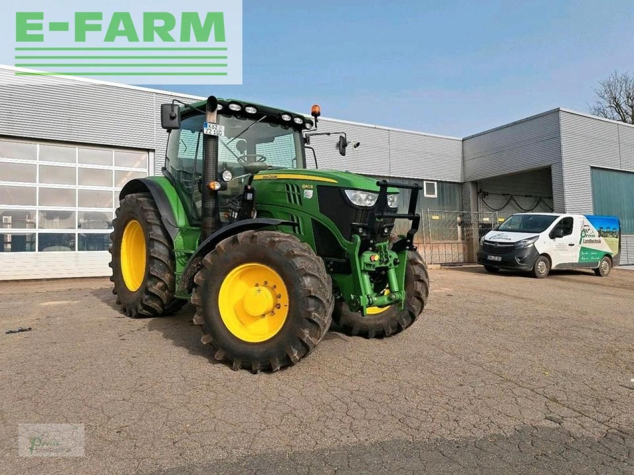 Tractor John Deere 6140r: foto 6