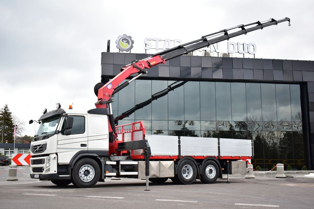 Camión grúa, Camión caja abierta Volvo FM 460 6x2 HMF 3000 K7 KRAN Crane: foto 8