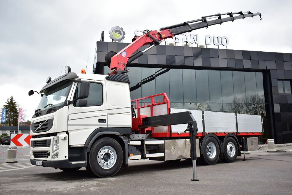 Camión grúa, Camión caja abierta Volvo FM 460 6x2 HMF 3000 K7 KRAN Crane: foto 10