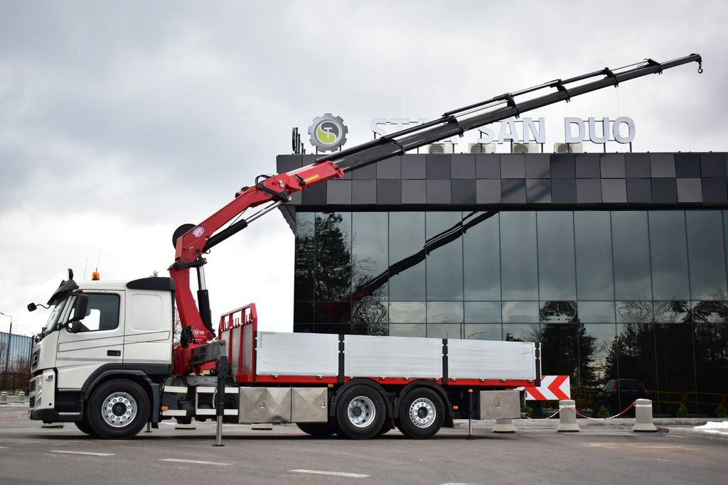 Camión grúa, Camión caja abierta Volvo FM 460 6x2 HMF 3000 K7 KRAN Crane: foto 12