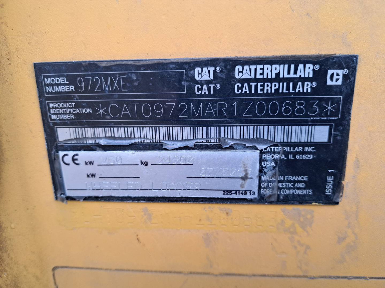 Cargadora de ruedas CAT 972MXE: foto 6